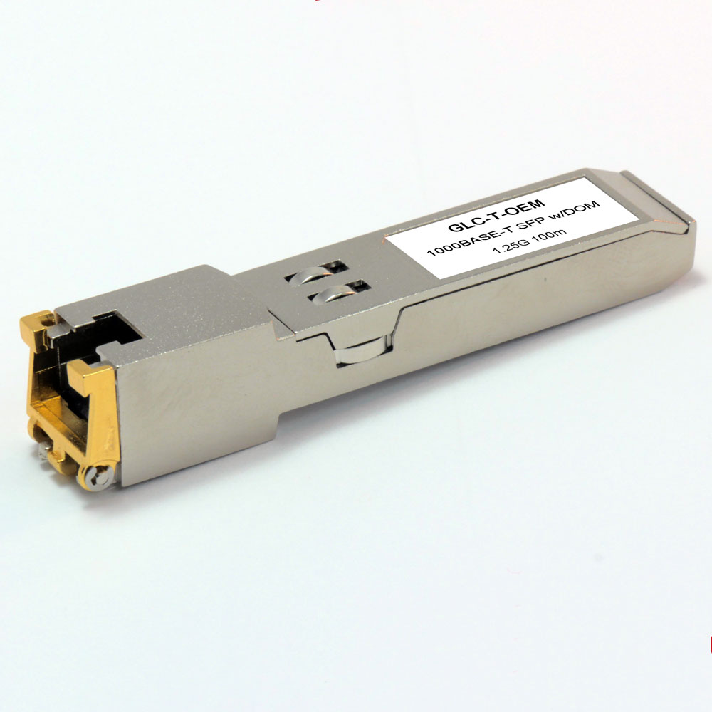 Cisco Compatible (GLC-T) 1000 Base-T SFP Copper 100 Meter 30-1410-02 Rev2 Cisco Compatible (GLC-T) 1000 Base-T SFP Copper 100 Meter 30-1410-02 Rev2